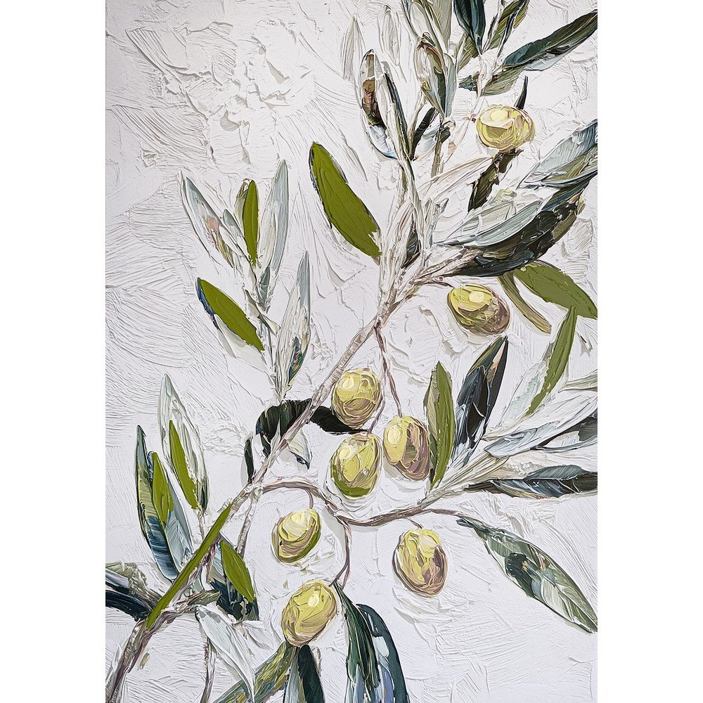 Tiskana slika z okvirjem 70x100 cm Summer Branch