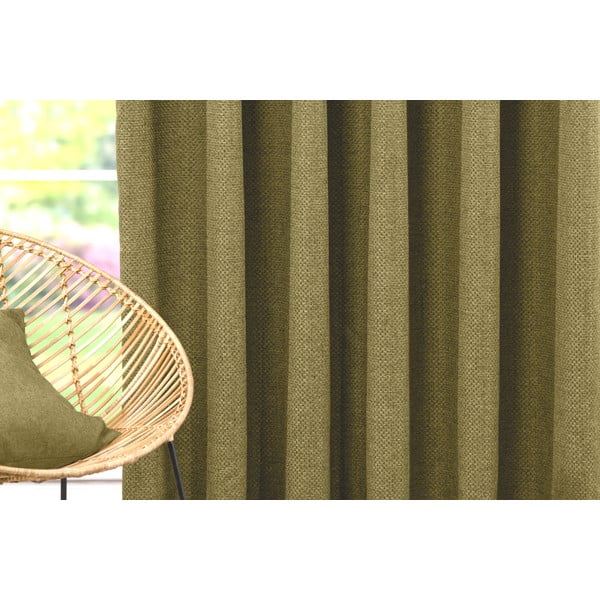 Zelena zavesa 140x260 cm Atacama – Mendola Fabrics-image-1