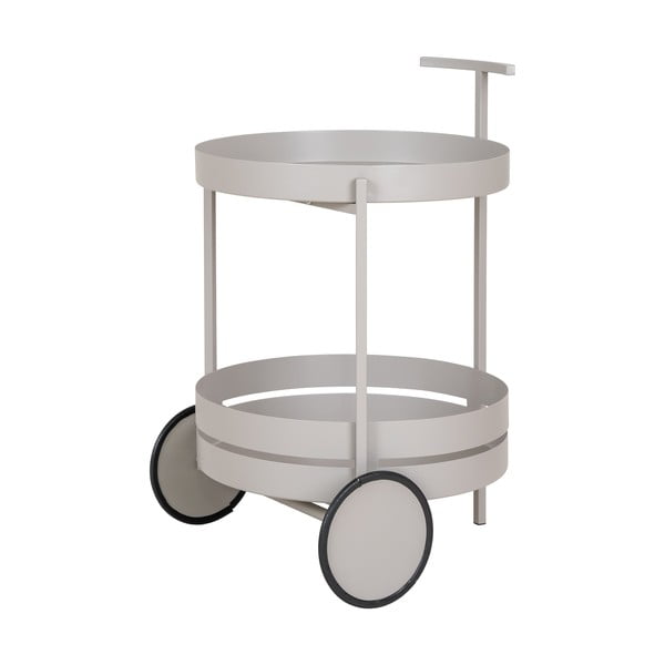 Kovinski servirni voziček na kolesih 40x49,5 cm Beja – House Nordic-image-2
