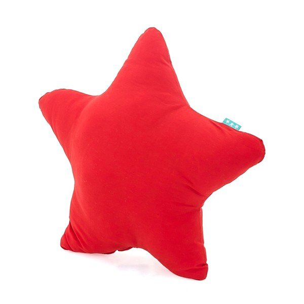Gospod Fox Estrella Rdeča bombažna blazina, 50 x 50 cm-image-1
