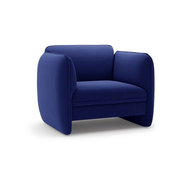 Moder žameten fotelj Georgia – Micadoni 