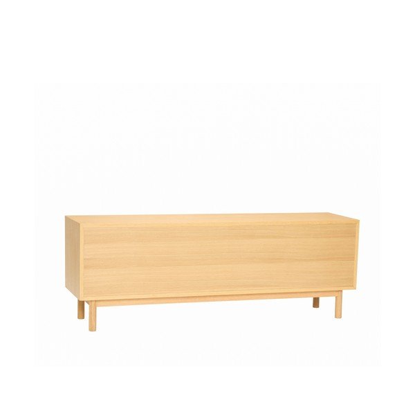 Komoda v hrastovem dekorju v naravni barvi 140x50x37 cm Nobby – Hübsch-image-2