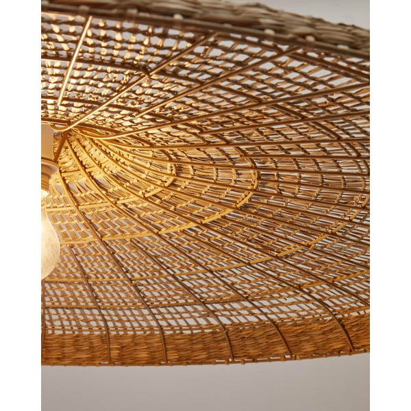 Senčilo v naravni barvi ø 100 cm Cruilles – Kave Home-image-1