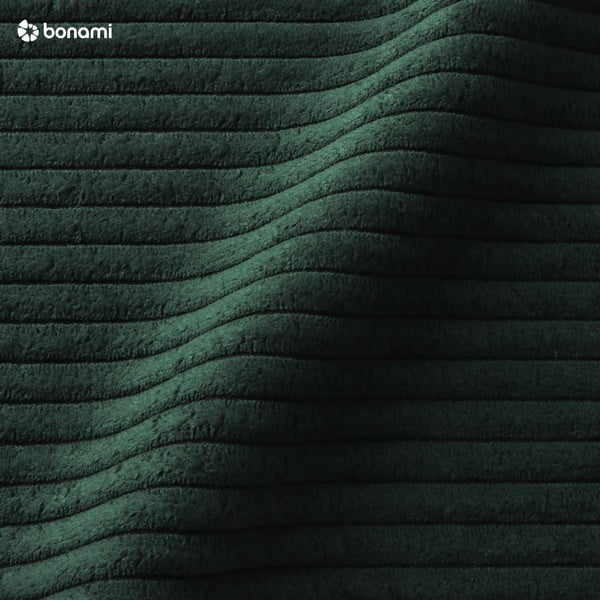 Temno zelena oblazinjena postelja brez letvenega dna 120x200 cm Mattis – Meise Möbel-image-4