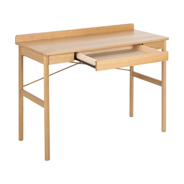 Pisalna miza v hrastovem dekorju 50x110 cm Paul – Actona-image-3