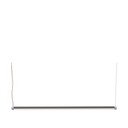 Siva LED zatemnitvena viseča svetilka Interplay – Hübsch