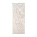 Kremno bel zunanji in notranji tekač 80x250 cm Nova 1204 – Ayyildiz Carpets