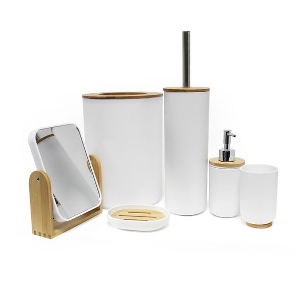 Bel plastičen lonček za zobne ščetke Smart – douceur d'intérieur-image-1