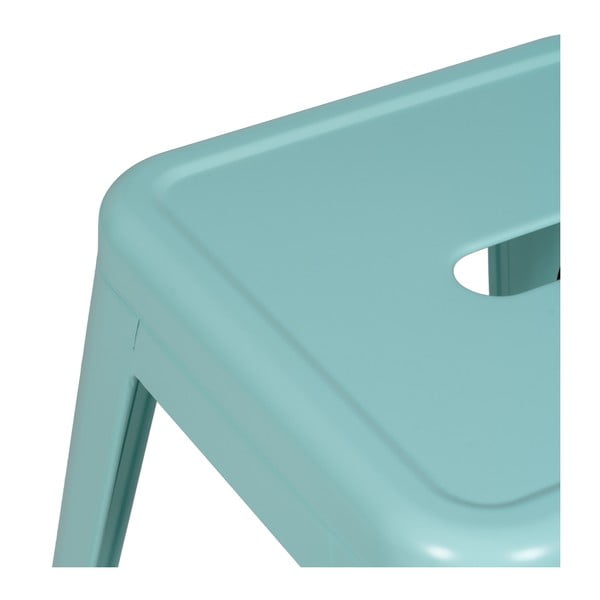 Turkizni kovinski barski stoli v kompletu 2 ks (višina sedeža 61 cm) – Ixia-image-4