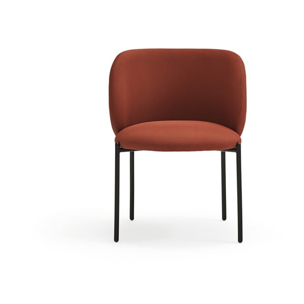 Rdeči oblazinjeni jedilni stoli v kompletu 2 ks Mogi – Teulat-image-3