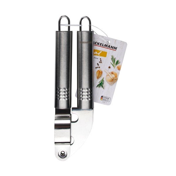 Stiskalnik za česen iz nerjavečega jekla Fackelmann Food & More Oval-image-1
