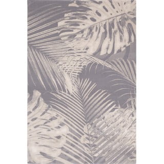 Siva volnena preproga 160x240 cm Monstera – Agnella