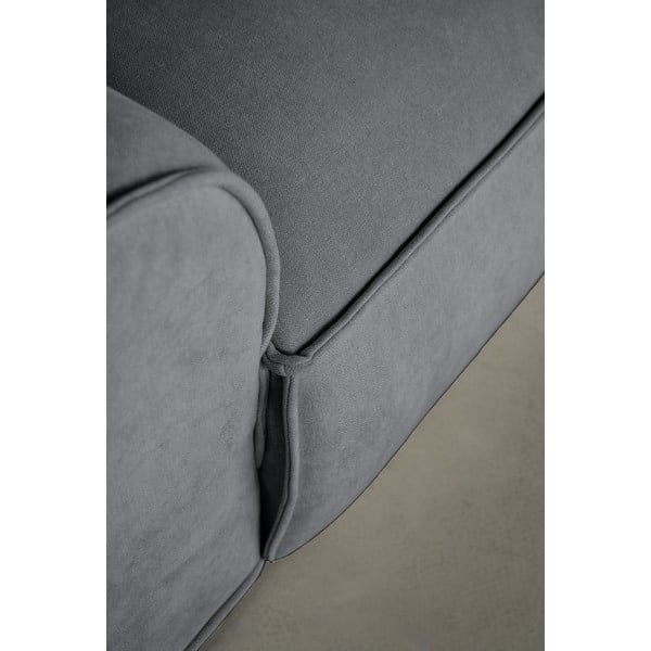 Siva kotna sedežna garnitura (desni kot) Flex Felix – Miuform-image-4