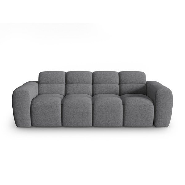 Siva sedežna garnitura 216 cm Lisa – Micadoni Home