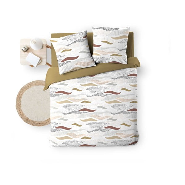 Bela podaljšana posteljnina za zakonsko posteljo iz mikrovlaken 240x220 cm Zenith – douceur d'intérieur-image-4