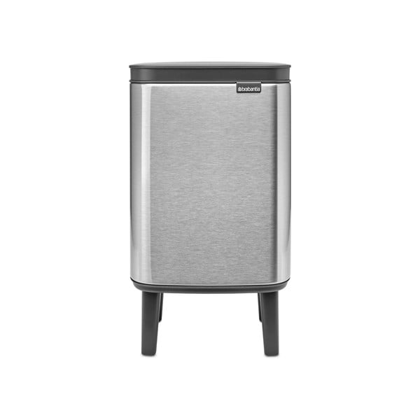 Jeklen koš za smeti v mat srebrni barvi 4 l Bo Hi – Brabantia