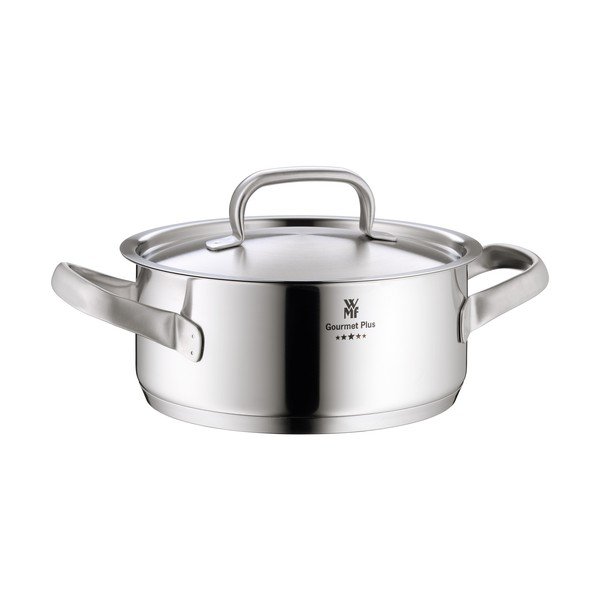 Lonec iz nerjavečega jekla s pokrovom WMF Cromargan® Gourmet Plus III, ⌀ 24 cm