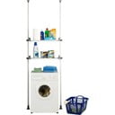 Bela kovinska kopalniška polica 120x300 cm Herkules – Wenko