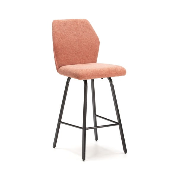 Rožnato-oranžni barski stoli v kompletu 4 ks 65 cm Bei – Marckeric