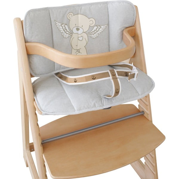 Siva blazina za otroški stolček Heartbreakerbär – Roba-image-1