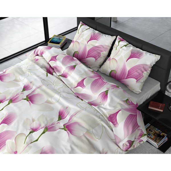 Flanelna posteljnina za enojno posteljo Sleeptime Olivia, 140 x 220 cm-image-1