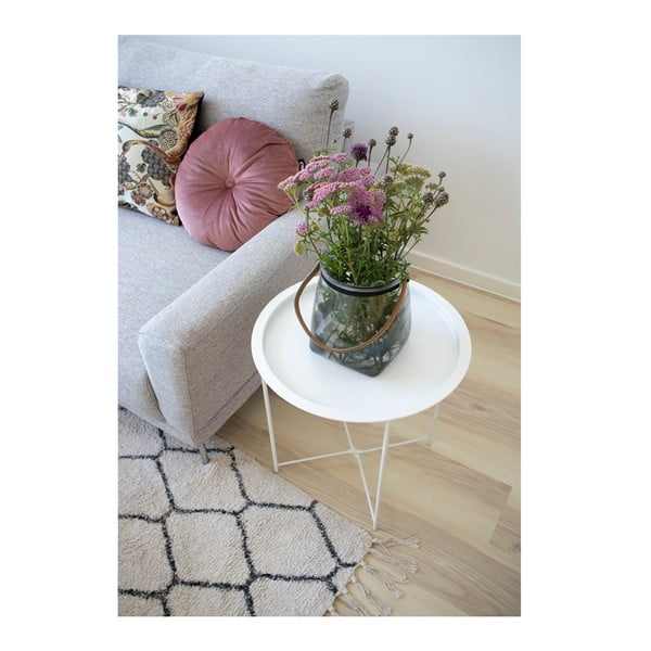 Kovinska okrogla stranska mizica ø 47 cm Bastia – House Nordic-image-4