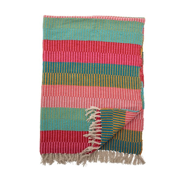 Odeja iz recikliranega bombaža 130x160 cm Isnel - Bloomingville-image-3