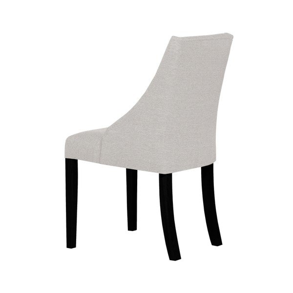 Krem stol s črnimi bukovimi nogami Ted Lapidus Maison Absolu-image-4