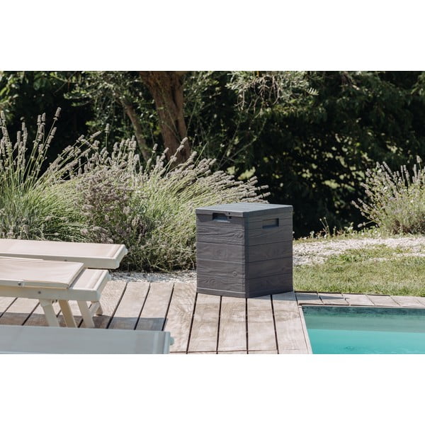 Temno siva vrtna škatla za shranjevanje Woodys – Toomax-image-1