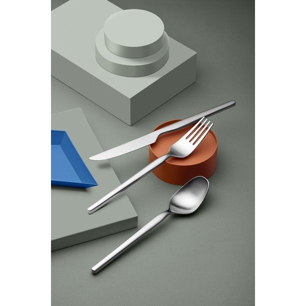 Pribor iz nerjavečega jekla v srebrni barvi 16 ks Dorotea – Gense-image-2