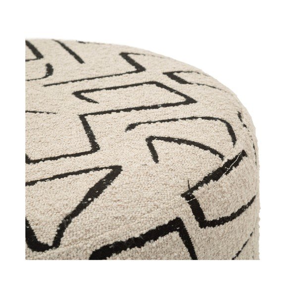 Bež tabure iz tkanine bouclé Nairobi – Mauro Ferretti-image-2