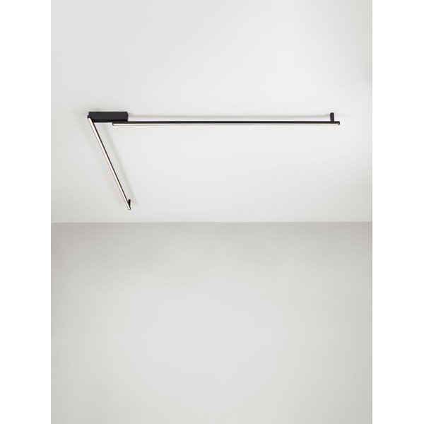Mat črna aluminijasta LED zatemnitvena stropna svetilka 4x309 cm Briana – Nova Luce-image-4