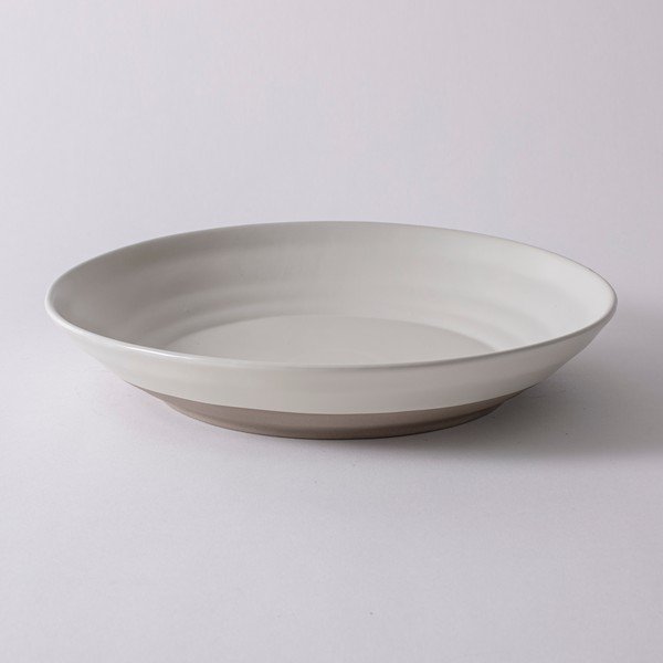 Kremno bela lončena servirna posoda ø 30,5 cm Clyde – Ladelle-image-1