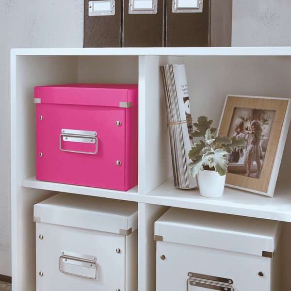 Rožnata škatla za shranjevanje Leitz Office, dolžina 26 cm-image-1