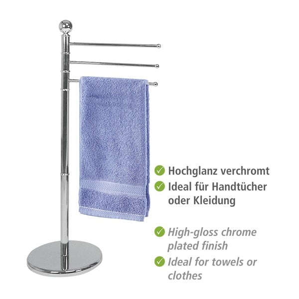 Kromirano stojalo za brisače Wenko Exclusive -image-4