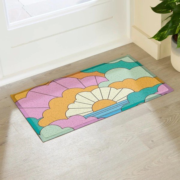 Predpražnik iz reciklirane plastike 40x70 cm Elizabeth Olwen  – Artsy Doormats-image-1