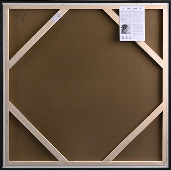 Ročno naslikana slika 100x100 cm Once Again – Malerifabrikken-image-2