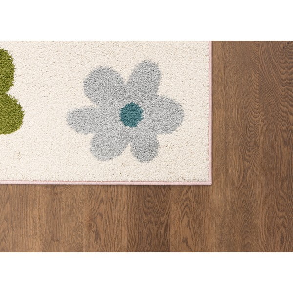 Slonokoščena otroška preproga 80x150 cm Dazzy Cream – FD-image-3