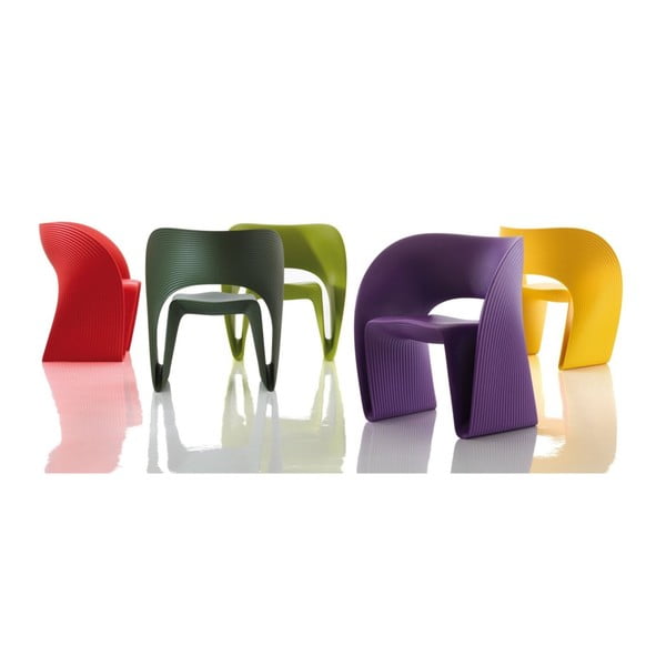 Oranžni fotelj Magis Raviolo-image-1