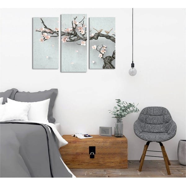 Slike v kompletu 3 kos Sakura - Wallity-image-2