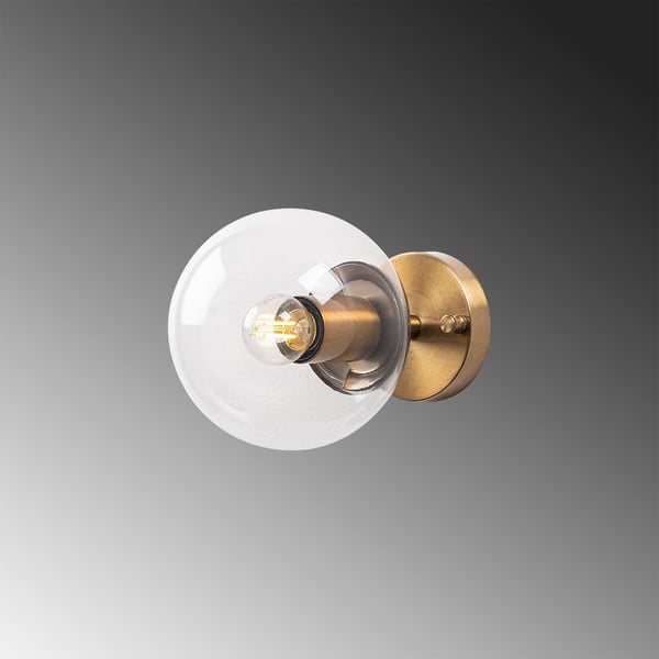 Medeninasta stenska svetilka ø 15 cm Atmaca – Opviq lights-image-4