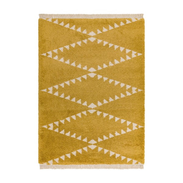 Gorčično rumena preproga 120x170 cm Rocco – Asiatic Carpets