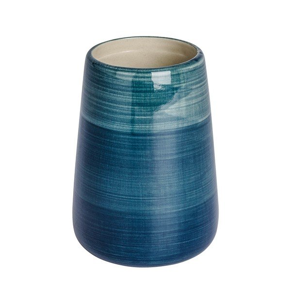 Lonček za zobno ščetko v petrolej modri barvi Wenko Pottery-image-1