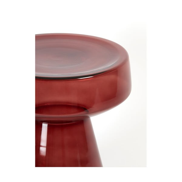 Steklena okrogla stranska mizica ø 37 cm Dakwa – Light & Living-image-2