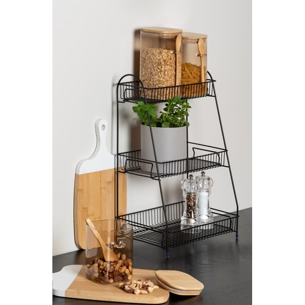 Rjava steklena posoda s pokrovom in žlico PT LIVING Canister, višina 19 cm-image-1