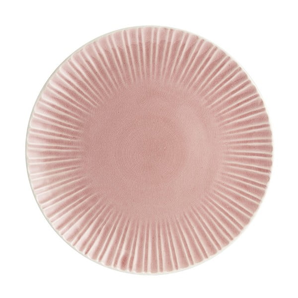 Roza lončeni krožnik Ladelle Mia, ⌀ 27,5 cm
