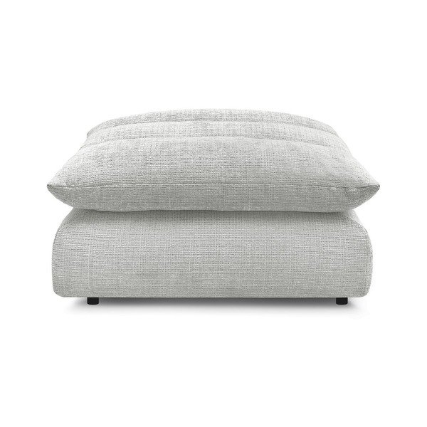 Svetlo siv tabure iz šenilje Neil – Bobochic Paris-image-3