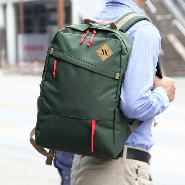 Zelen nahrbtnik z USB priključkom My Valice FREEDOM Smart Bag-image-1