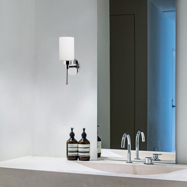 Bela/srebrna stenska svetilka Balcova – Opviq lights-image-1