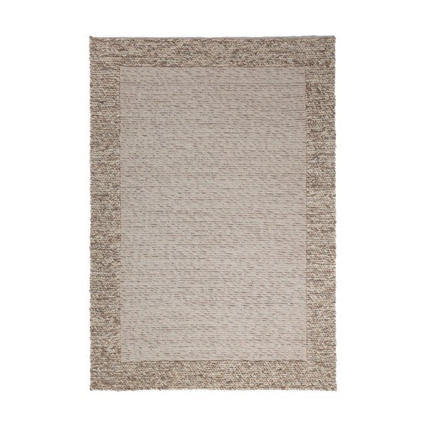 Ročno tkana preproga iz mešanice volne v naravni barvi 200x290 cm Rue – Flair Rugs
